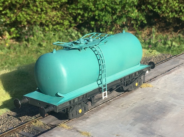 7mm TUB Phosphoric acid tank deck and hatch in White Natural Versatile Plastic