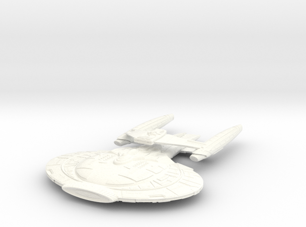 Wildwind Class V BatteCruiser  Changed Wings in White Processed Versatile Plastic