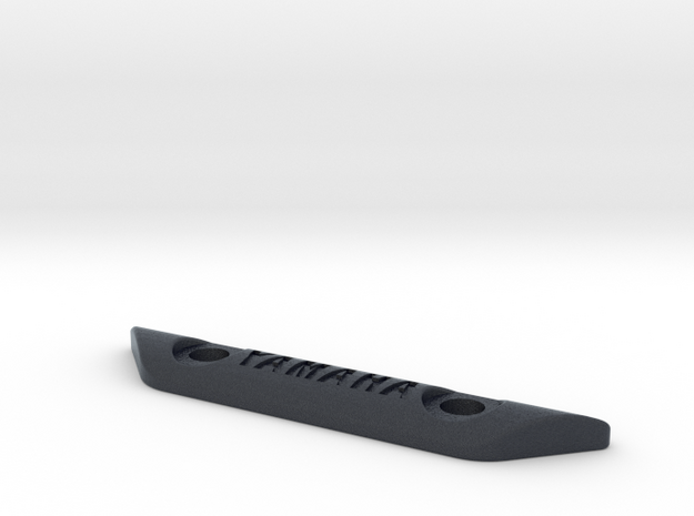 curved footpeg plate - YAMAHA in Black PA12