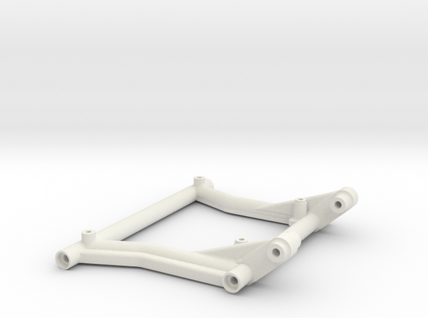 Rear Center Brace with Sway Mount Exo Terra Buggy in White Natural Versatile Plastic