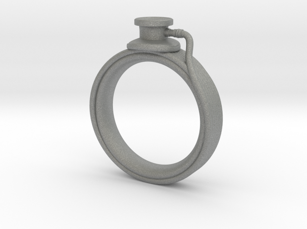 Stethoscope Ring in Gray PA12: 7 / 54