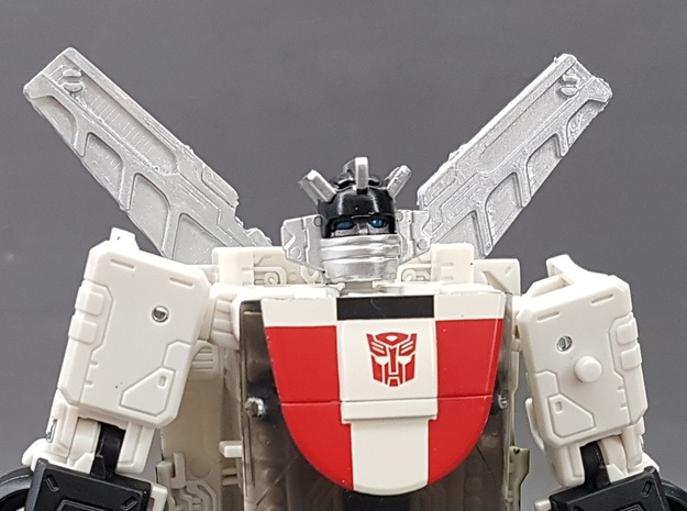 Wings for Earthrise Wheeljack (Solid Version) in White Natural Versatile Plastic