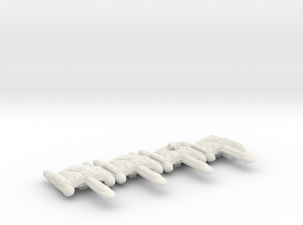 3788 Scale Romulan SkyHawk Destroyer Collection in White Natural Versatile Plastic