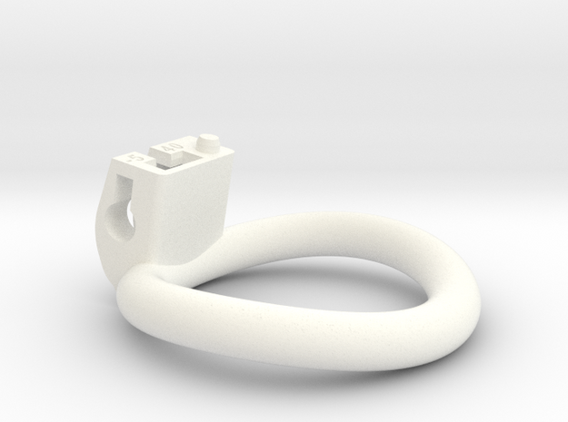 Cherry Keeper Ring - 40mm -5° in White Processed Versatile Plastic