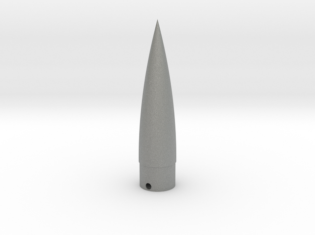 Classic estes-style nose cone BNC-20N replacement in Gray PA12