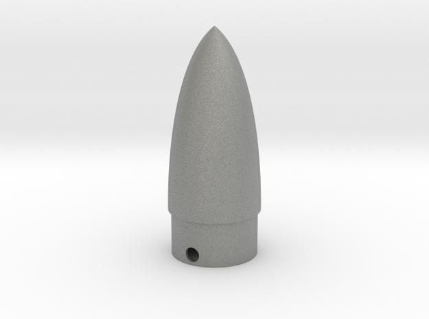 Classic estes-style nose cone BNC-30D replacement in Gray PA12