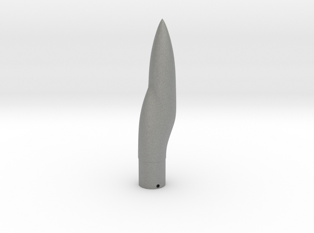 Classic estes-style nose cone PNC-50F replacement in Gray PA12