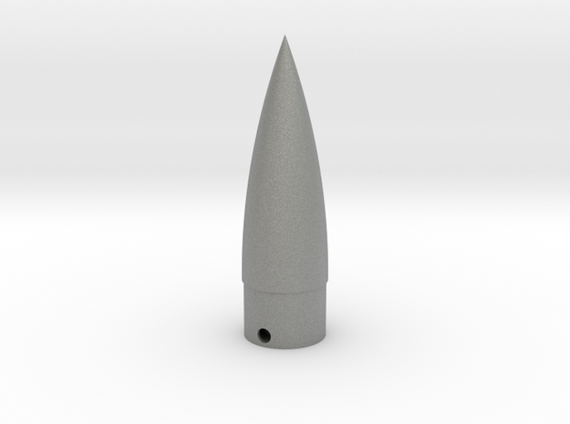 Classic estes-style nose cone BNC-20CB replacement in Gray PA12