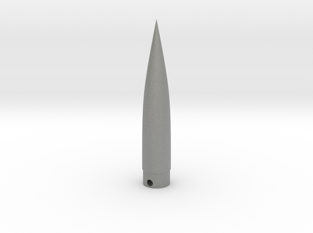 Classic estes-style nose cone BNC-5W replacement in Gray PA12