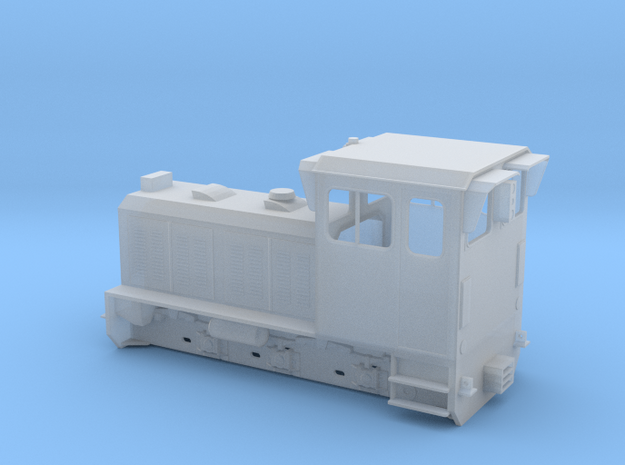 TSC & W&LLR Diema Diesel Locomotive Body in Smoothest Fine Detail Plastic