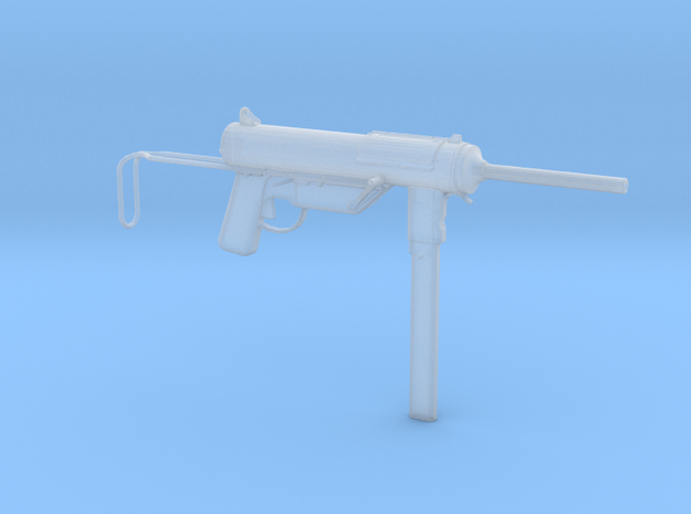 1/16th Scale M3 Grease Gun  in Smooth Fine Detail Plastic