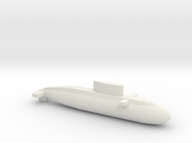 Kilo-Class, Full Hull, 1/1250 in White Natural Versatile Plastic
