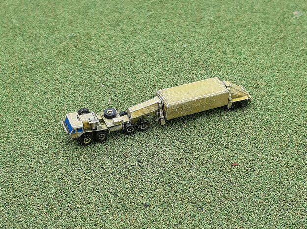 THAAD AN/TPY-2 radar travelling mode 1/285 in Tan Fine Detail Plastic
