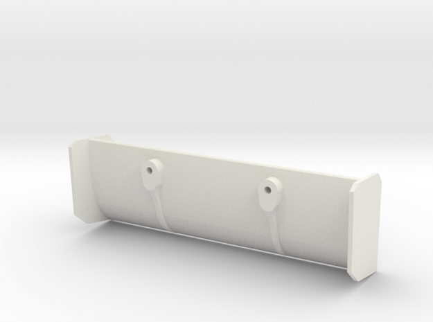 Jomurema GT01 Wing 3mm stand-offs in White Natural Versatile Plastic