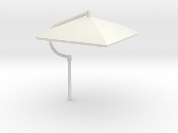 Umbrella Heavy Equipment 1-64 Scale in White Natural Versatile Plastic