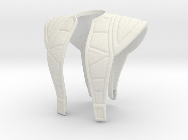 Green Sam Shield LC in White Natural Versatile Plastic