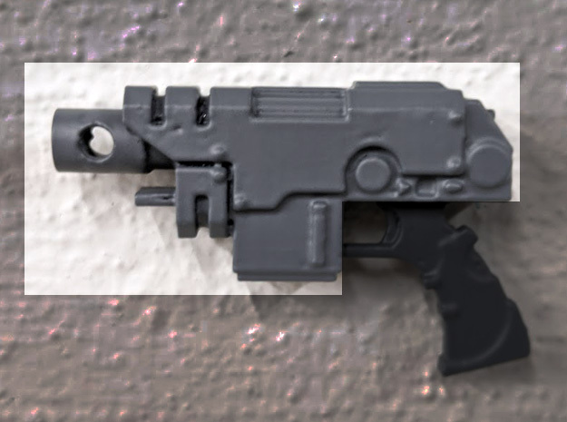 PRHI Large Sidearm Pistol- Body in Black PA12