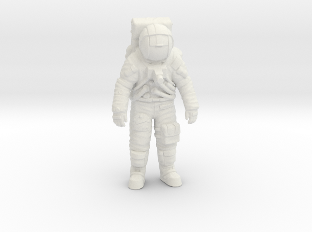 Apollo Astronaut 1:48 in White Natural Versatile Plastic