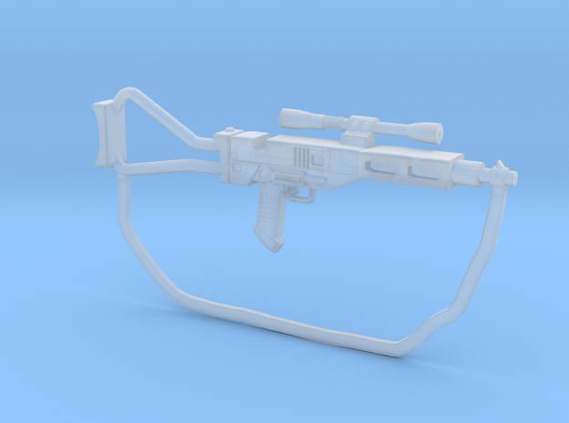 Ingenious AT-AT Blaster rifle 3.75 inch scale! in Smooth Fine Detail Plastic