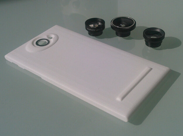 The Other Side Magnetic Lens for Jolla phone in White Processed Versatile Plastic