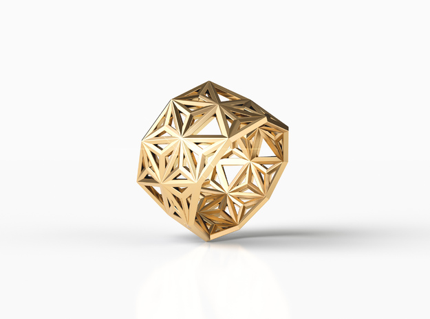 ARRAY RING in Natural Brass: 8 / 56.75