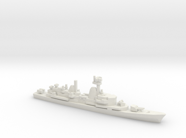 Peder Skram-class frigate, 1/1250 in White Natural Versatile Plastic