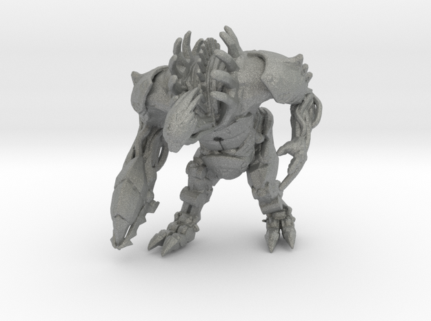 Mass Effect Brute 48mm miniature for games rpg in Gray PA12