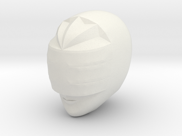 Zeo Gold Helmet LC in White Natural Versatile Plastic