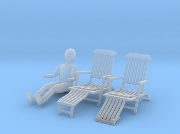 deck chair ergonomic 1to100 up down p02 man in Tan Fine Detail Plastic