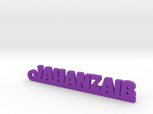 JAHANZAIB_keychain_Lucky in Purple Processed Versatile Plastic