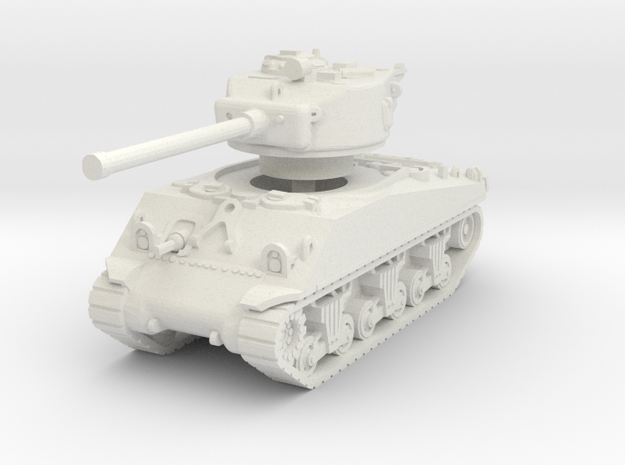 M4A3 Sherman 76mm 1/76 in White Natural Versatile Plastic