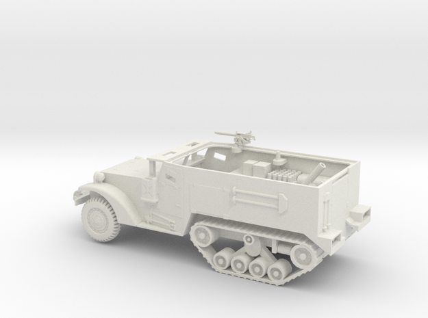 1/48 Scale M4A2 Mortar Carrier in White Natural Versatile Plastic