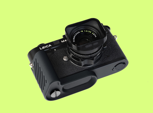 Walter LITE - handgrip for Leica M6 & M4-2 in Black PA12