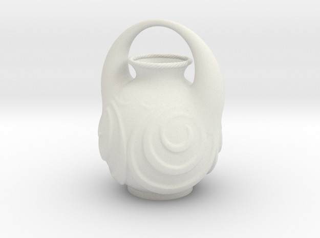 Vase 0791 Redux 2020 in White Natural Versatile Plastic