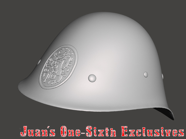 Dutch Army M34 Helmet in Tan Fine Detail Plastic
