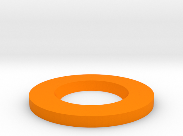 SOPORTE-HILO in Orange Processed Versatile Plastic