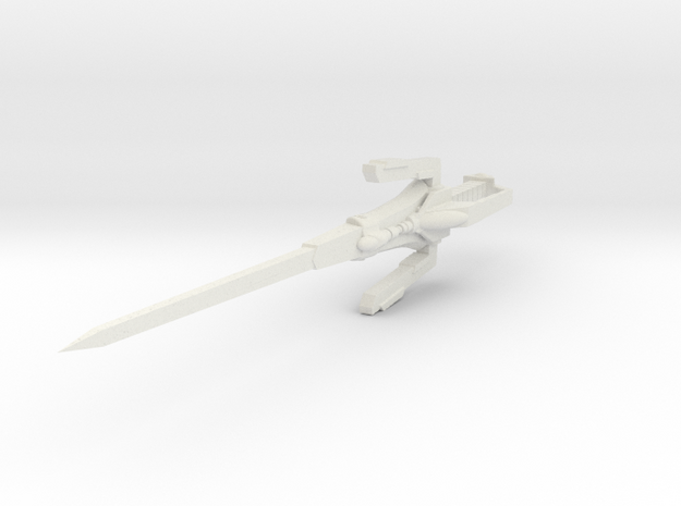 Daibuster Sword LC in White Natural Versatile Plastic
