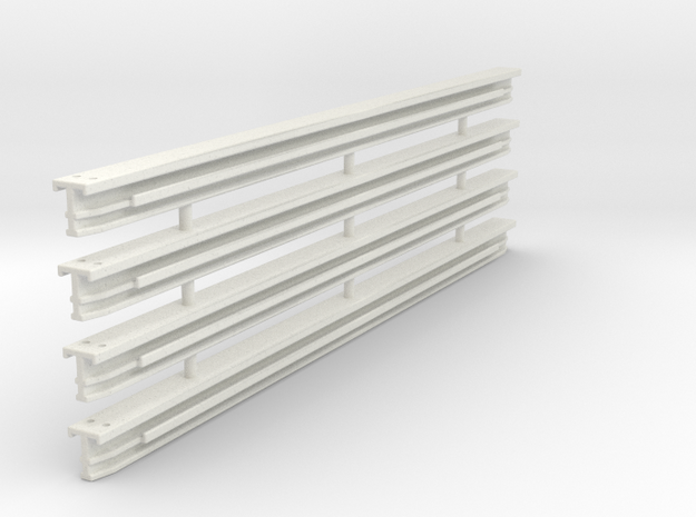 Verbauträger 7.5m / shoring rail in White Natural Versatile Plastic: 1:50