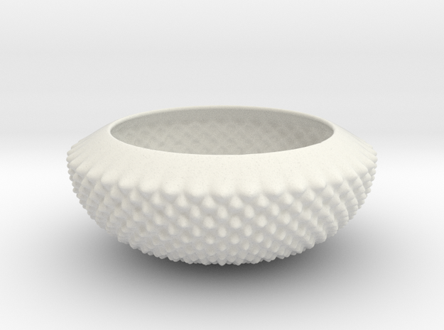 New Bowl in White Natural Versatile Plastic
