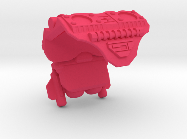 Kung-Los Battle Armor  in Pink Processed Versatile Plastic