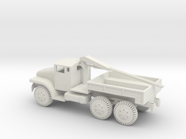 1/48 Scale M135 Truck with Crane in White Natural Versatile Plastic
