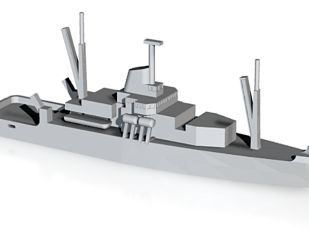 1/2400 Scale USNS T-ARS-50 Safeguard in Tan Fine Detail Plastic