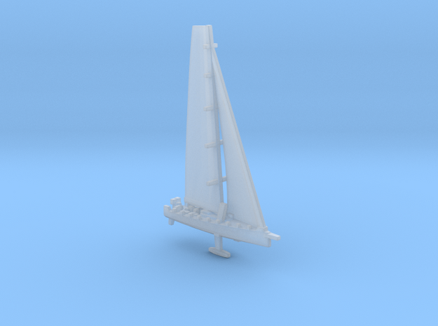 Racing yacht / scale 1/1250 in Smooth Fine Detail Plastic