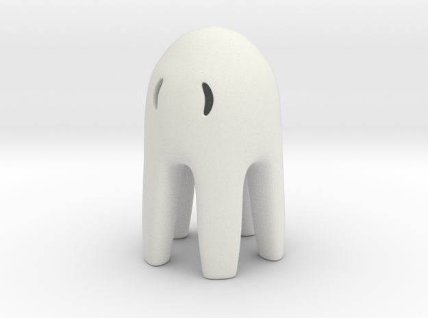 Ghost Creep in White Natural Versatile Plastic