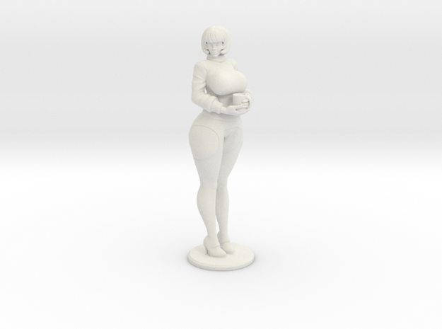 Velma V3 plastic ( with futa variants ) in White Natural Versatile Plastic: d3