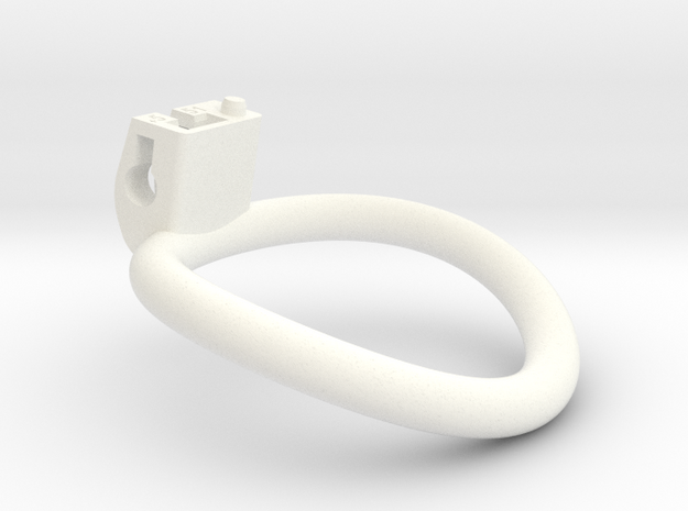 Cherry Keeper Ring - 51mm +5° in White Processed Versatile Plastic