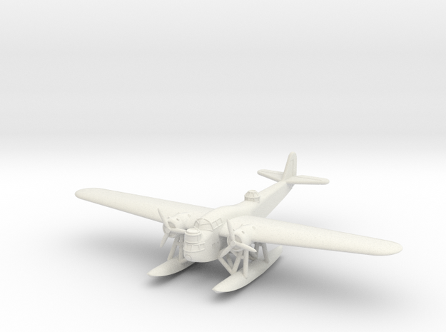 1/285 (6mm) Fokker T.IVA in White Natural Versatile Plastic
