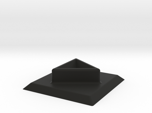 Cube Holder in Black Natural Versatile Plastic