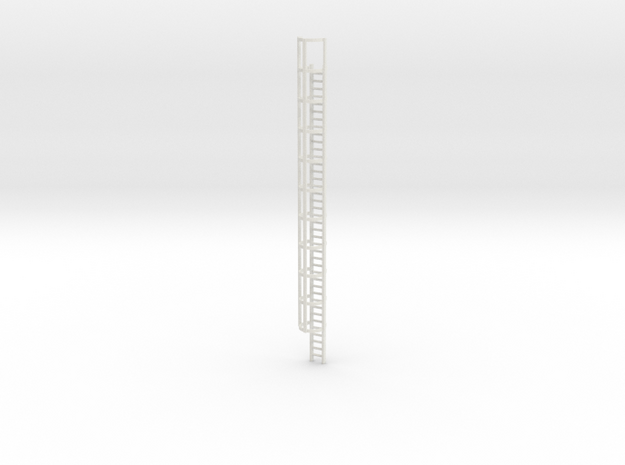 40ft Cage Ladder 1/64 in White Natural Versatile Plastic