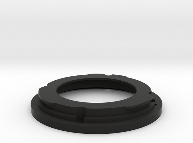 Minolta MD to EOS EF Mount for 35-70 f/3.5 in Black Natural Versatile Plastic